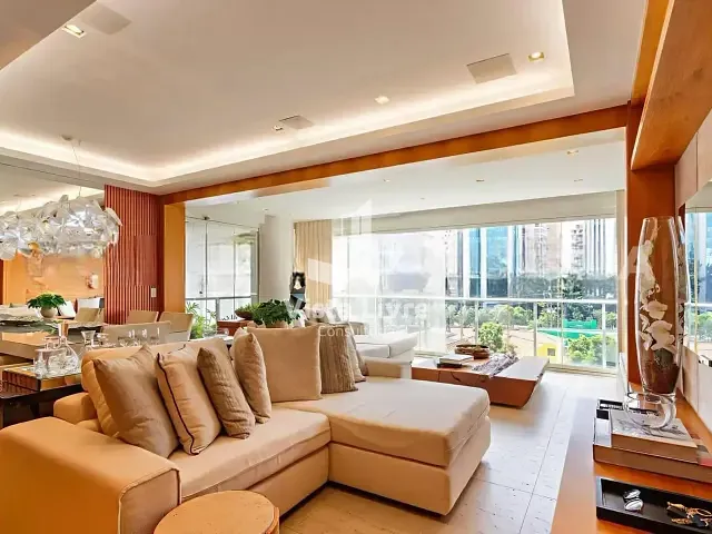 Apartamento com 123m² 1 quarto e 2 banheiros, à venda, no bairro Itaim Bibi em São Paulo