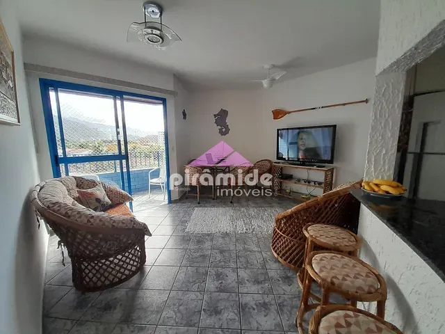 Apartamento com 72m² 2 quartos e 2 banheiros, à venda, no bairro Prainha em Caraguatatuba