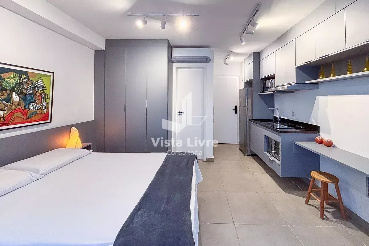 Apartamento, 1 quarto, 27 m² - Foto 3