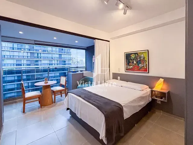 Studio com 27m² 1 quarto e 1 banheiro, à venda, no bairro Jardim Paulista em São Paulo