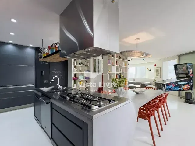 Apartamento com 202m² 2 quartos e 4 banheiros, à venda, no bairro Indianópolis em São Paulo