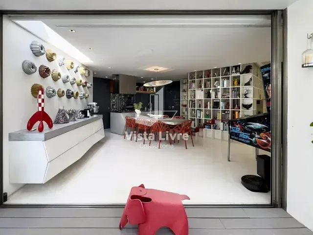 Apartamento com 202m² 2 quartos e 4 banheiros, à venda, no bairro Indianópolis em São Paulo