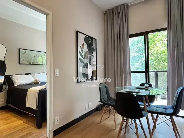 Apartamento com 31m² 1 quarto e 1 banheiro, à venda, no bairro Vila Olímpia em São Paulo