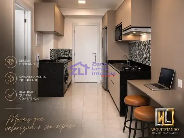 Apartamento 1 quarto e 1 banheiro, à venda, no bairro Vila Prudente em São Paulo