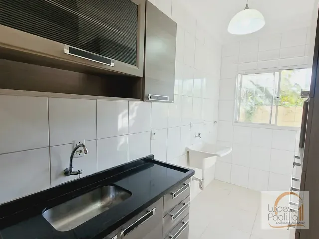Apartamento com 48m² 2 quartos e 1 banheiro, para alugar, no bairro Jardim Colonial em Atibaia