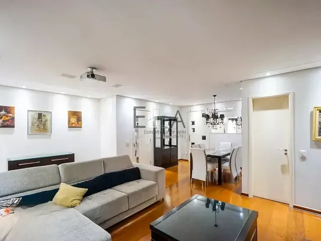 Apartamento com 125m² 3 quartos e 4 banheiros, à venda, no bairro Vila Regente Feijó em São Paulo