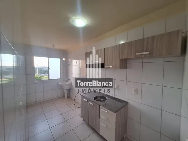 Apartamento com 62m² 2 quartos e 1 banheiro, para alugar, no bairro Uvaranas em Ponta Grossa