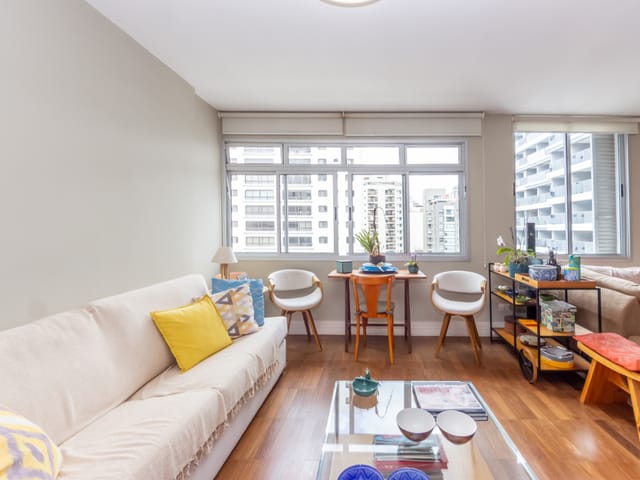 Apartamento com 129m² 2 quartos e 3 banheiros, à venda, no bairro Jardim Paulista em São Paulo
