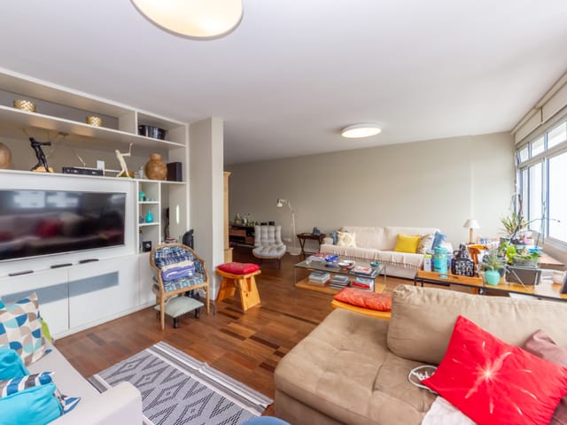 Apartamento com 129m² 2 quartos e 3 banheiros, à venda, no bairro Jardim Paulista em São Paulo