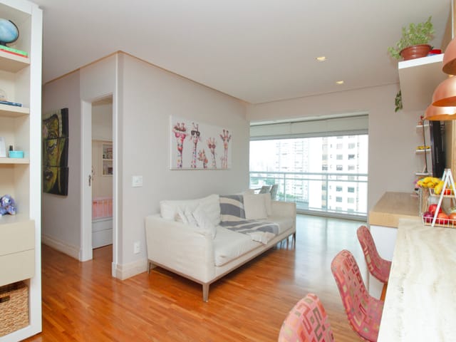 Apartamento com 72m² 2 quartos e 2 banheiros, à venda, no bairro Brooklin em São Paulo