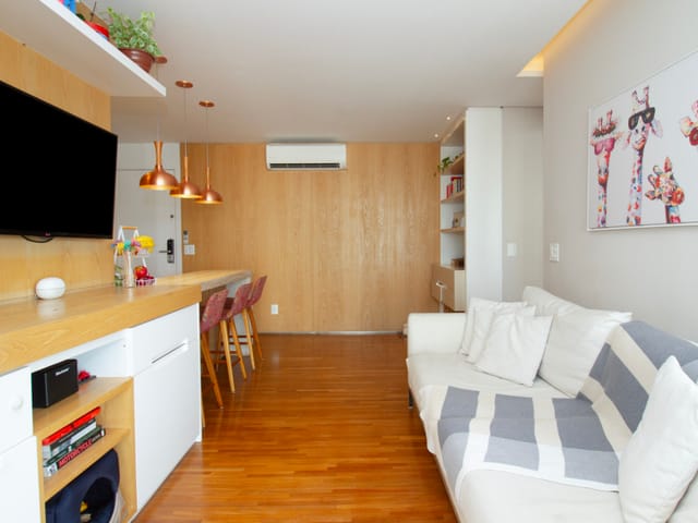 Apartamento com 72m² 2 quartos e 2 banheiros, à venda, no bairro Brooklin em São Paulo