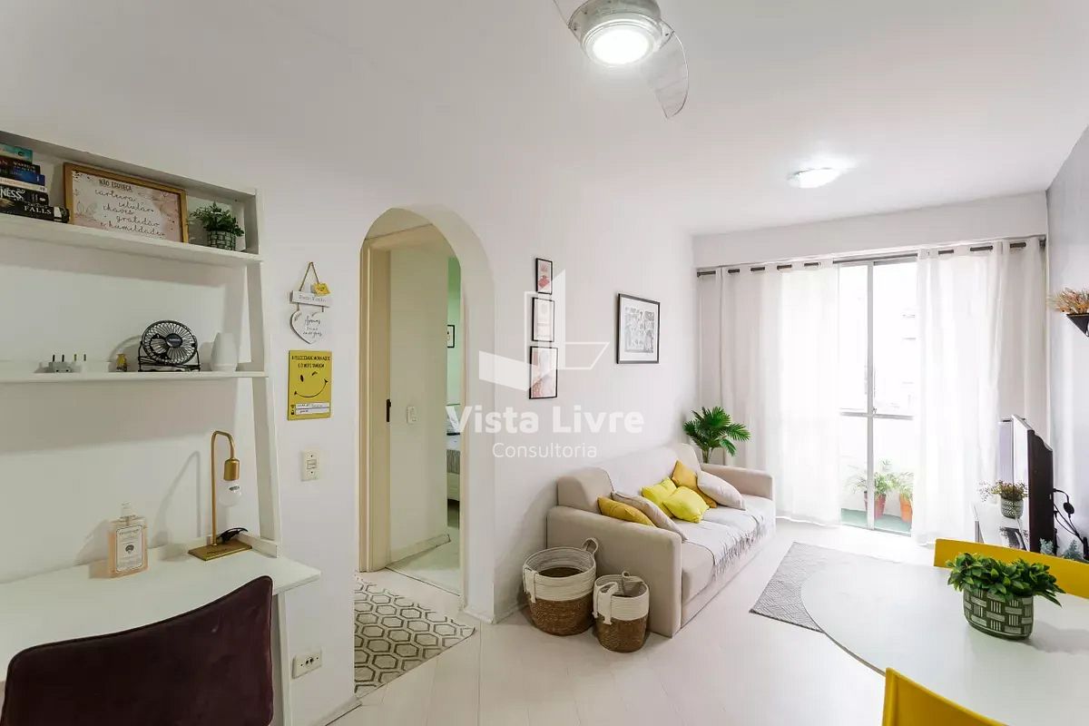 Apartamento à venda com 1 quarto, 45m² - Foto 1