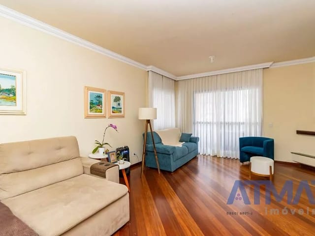 Apartamento 3 quartos e 2 banheiros, à venda, no bairro Bigorrilho em Curitiba