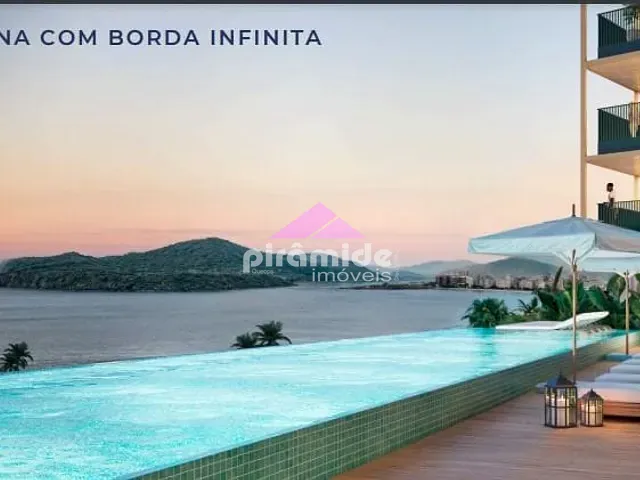 Apartamento com 50m² 1 quarto e 2 banheiros, à venda, no bairro Centro em Caraguatatuba