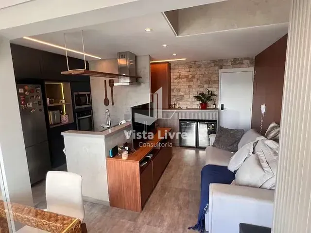 Apartamento com 61m² 1 quarto e 2 banheiros, à venda, no bairro Jardim das Acácias em São Paulo