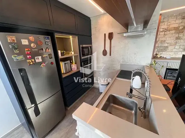 Apartamento com 61m² 1 quarto e 2 banheiros, à venda, no bairro Jardim das Acácias em São Paulo