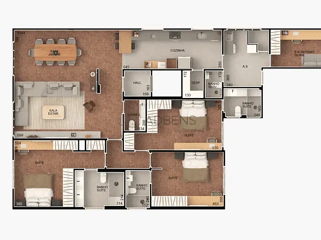 Apartamento 3 quartos e 3 banheiros, à venda, no bairro Consolação em São Paulo