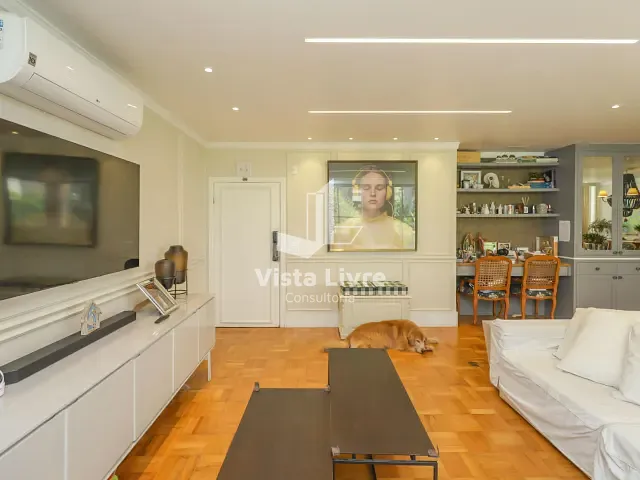 Apartamento com 198m² 3 quartos e 3 banheiros, à venda, no bairro Jardim Paulista em São Paulo