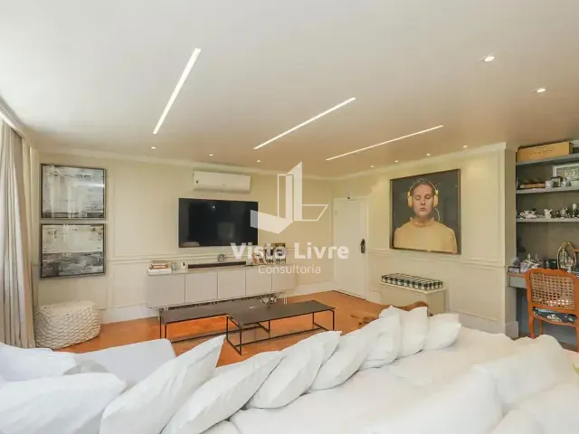Apartamento com 198m² 3 quartos e 3 banheiros, à venda, no bairro Jardim Paulista em São Paulo