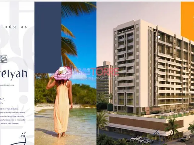 Apartamento 2 quartos e 2 banheiros, à venda, no bairro Jardim Atlântico em Ilhéus