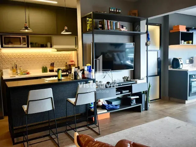 Apartamento com 70m² 1 quarto e 2 banheiros, à venda, no bairro Vila Clementino em São Paulo