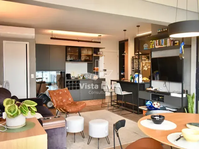 Apartamento com 70m² 1 quarto e 2 banheiros, à venda, no bairro Vila Clementino em São Paulo
