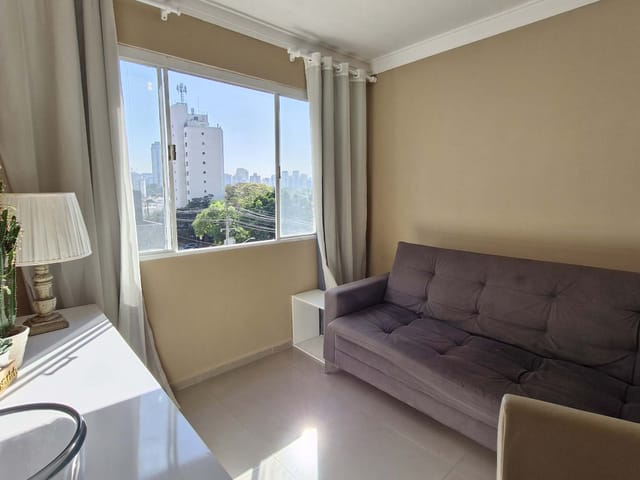 Foto do Apartamento - Apartamento para venda em Brooklin com 1 quarto , 45m² | Correteria Imóveis