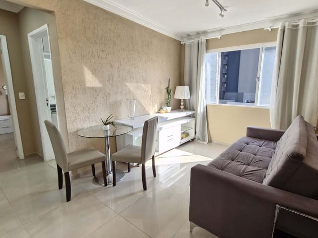 Foto do Apartamento - Apartamento para venda em Brooklin com 1 quarto , 45m² | Correteria Imóveis