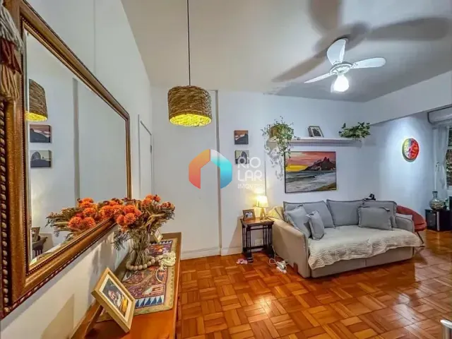 Apartamento com 66m² 2 quartos e 2 banheiros, à venda, no bairro Laranjeiras em Rio de Janeiro