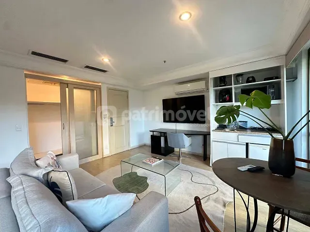 Apartamento com 30m² 1 quarto e 1 banheiro, para alugar, no bairro Barra da Tijuca em Rio de Janeiro