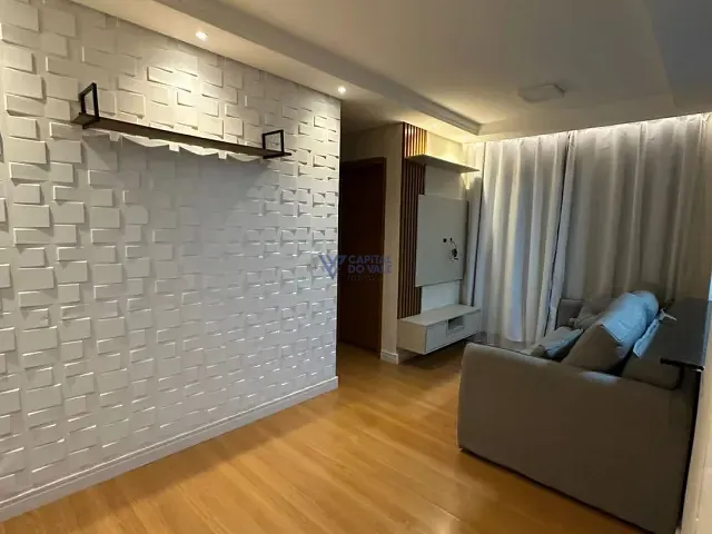 Apartamento 2 quartos e 1 banheiro, para alugar, no bairro Jardim das Indústrias em São José dos Campos