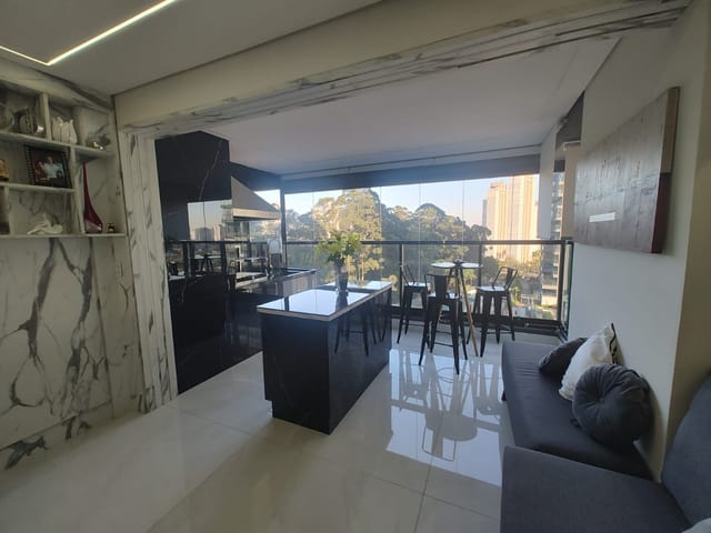 Apartamento com 111m² 2 quartos e 3 banheiros, à venda, no bairro Vila Yara em Osasco