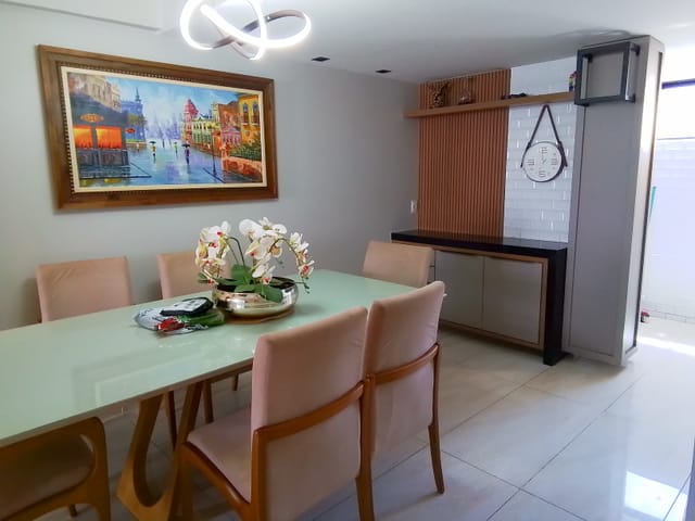 Apartamento com 71m² 3 quartos e 2 banheiros, à venda, no bairro Tambaú em João Pessoa