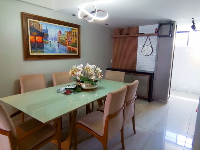 Apartamento com 71m² 3 quartos e 2 banheiros, à venda, no bairro Tambaú em João Pessoa