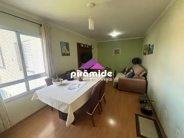 Apartamento com 58m² 2 quartos e 1 banheiro, à venda, no bairro Monte Castelo em São José dos Campos