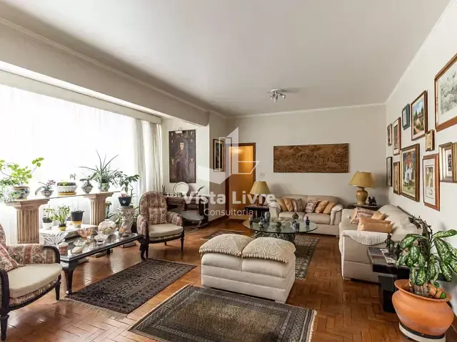 Apartamento com 187m² 3 quartos e 4 banheiros, à venda, no bairro Higienópolis em São Paulo