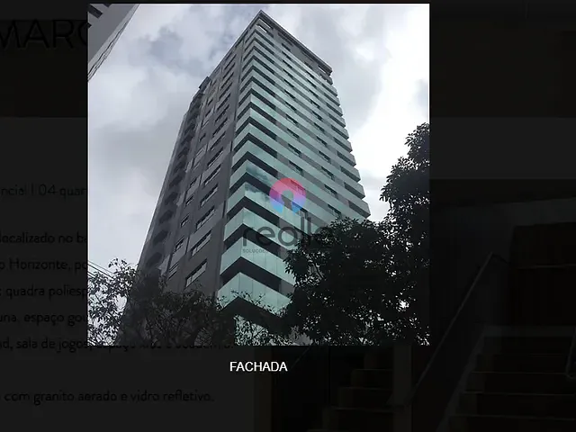 Apartamento com 650m² 4 quartos e 5 banheiros, à venda, no bairro Santo Agostinho em Belo Horizonte