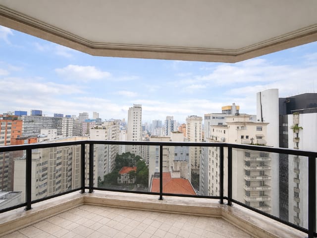 Apartamento com 180m² 3 quartos e 3 banheiros, à venda, no bairro Higienópolis em São Paulo