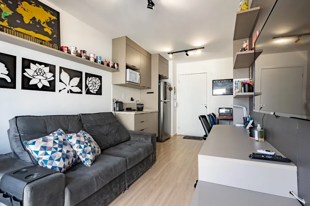 Apartamento para venda em Vila Mariana com 1 quarto, 32m²