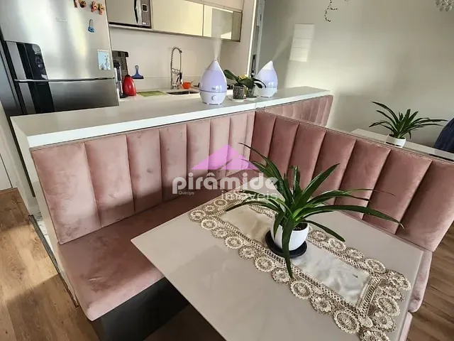 Apartamento com 55m² 2 quartos e 2 banheiros, à venda, no bairro Vila Maria em São José dos Campos