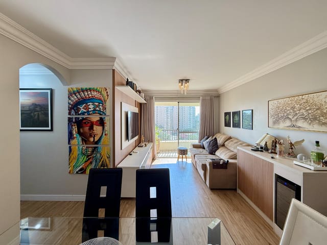 Apartamento com 91m² 3 quartos e 3 banheiros, à venda, no bairro Jardim Marajoara em São Paulo
