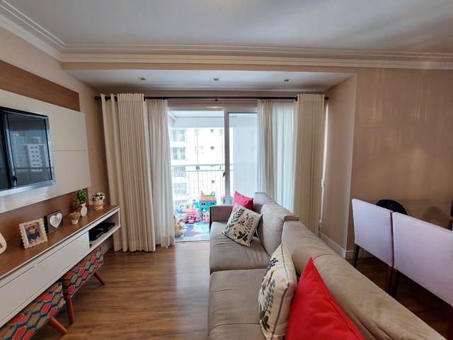 Apartamento com 82m² 3 quartos e 2 banheiros, à venda, no bairro Vila Monte Alegre em São Paulo