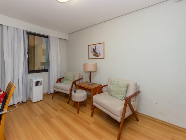 Apartamento com 31m² 1 quarto e 1 banheiro, à venda, no bairro Moema em São Paulo