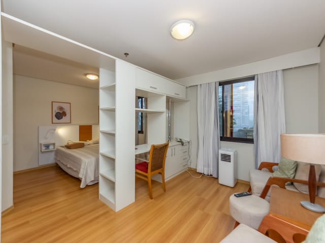 Apartamento com 31m² 1 quarto e 1 banheiro, à venda, no bairro Moema em São Paulo
