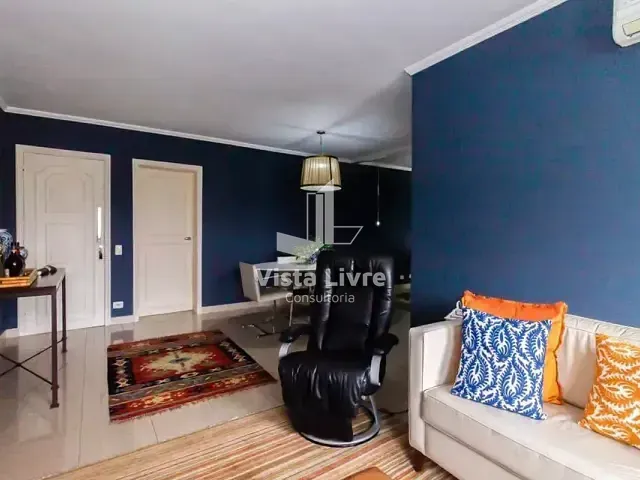 Apartamento com 130m² 3 quartos e 3 banheiros, à venda, no bairro Higienópolis em São Paulo