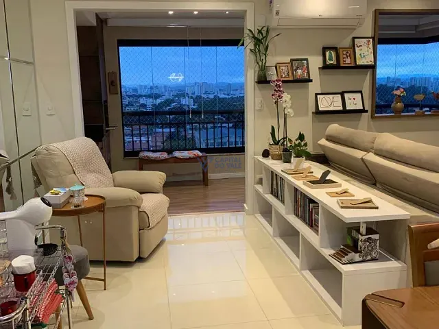 Apartamento 3 quartos e 2 banheiros, à venda, no bairro Bosque dos Eucaliptos em São José dos Campos