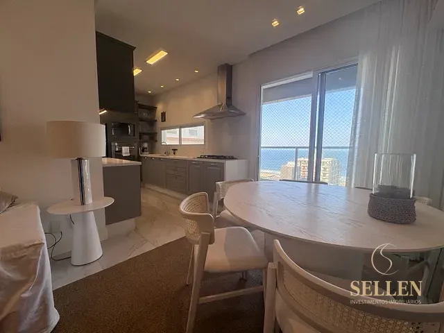 Apartamento com 120m² 3 quartos e 3 banheiros, para alugar, no bairro Praia Brava de Itajaí em Itajaí