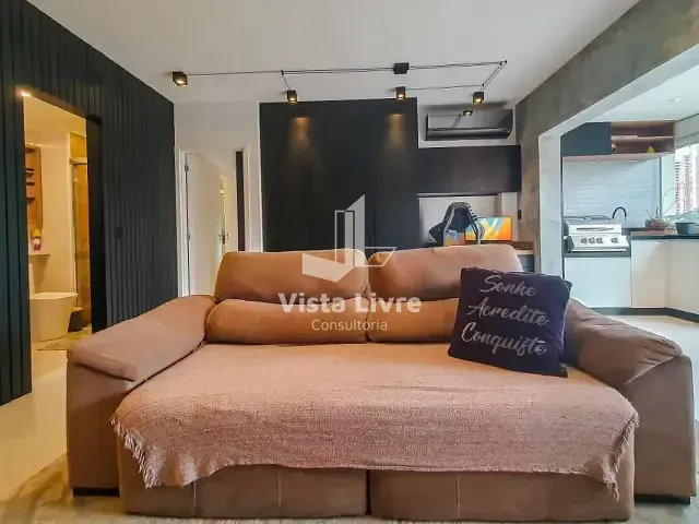 Apartamento com 65m² 1 quarto e 2 banheiros, à venda, no bairro Vila Mariana em São Paulo
