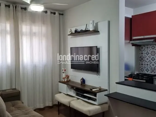 Apartamento 2 quartos e 1 banheiro, à venda, no bairro Jardim São Paulo II em Londrina