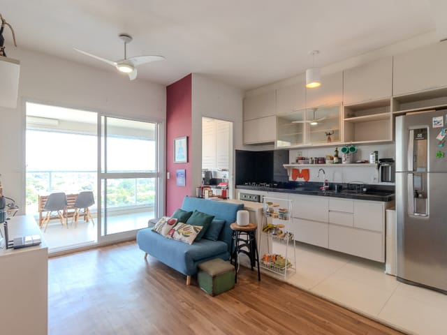 Apartamento com 63m² 2 quartos e 1 banheiro, à venda, no bairro Jardim Prudência em São Paulo